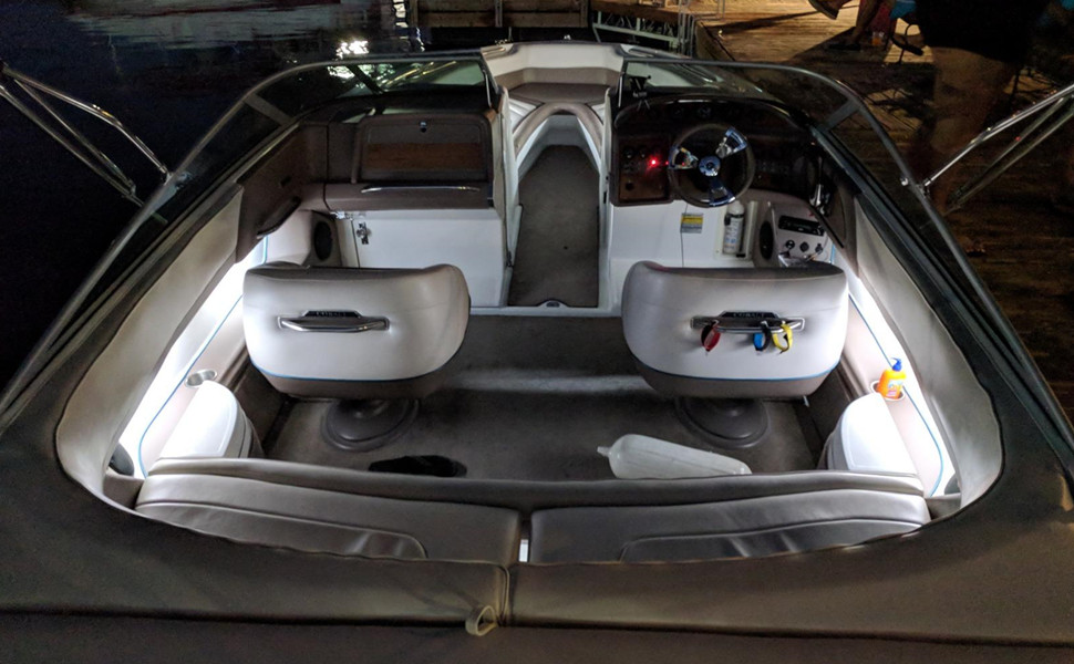 Led strip light for boat