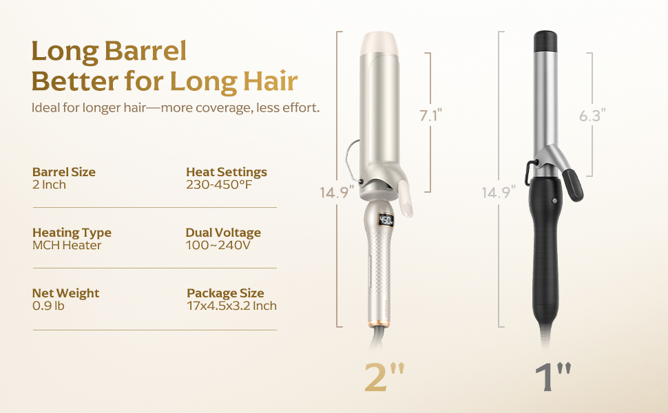 2 inch curling iron