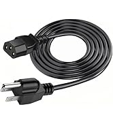 3 Prong AC Wall Power Cord Cable Plug Compatible with for ION Block Rocker, Guitar Amp, Explorer ...