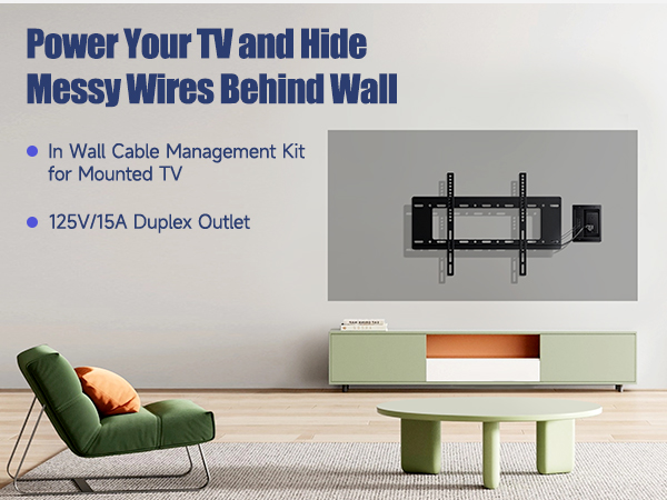 Wall Cable Concealer Kit