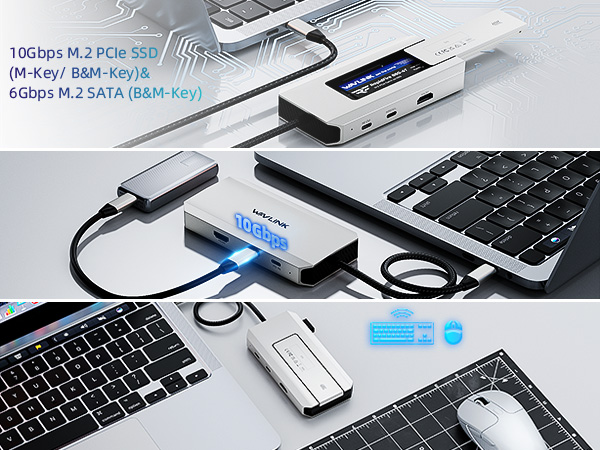 M.2 NVMe/SATA SSD Enclosure