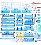 MATIFANER Physics Labs Basic Electricity Discovery Circuit and Magnetism Experiment kit for High ...