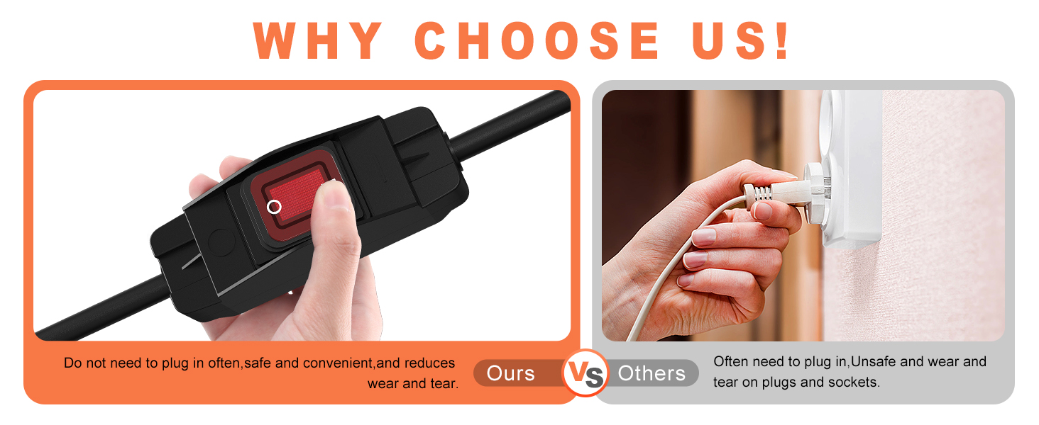 2ft with Inline Switch