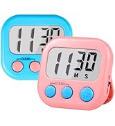 Timer for Kids Teachers Supplies Digital Kitchen Timers for Cooking Large Magnetic Classroom Time...
