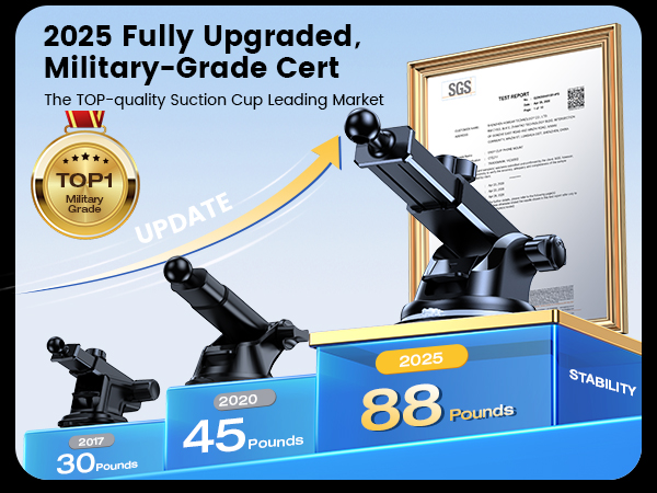 Suction Cup Car Mount for iPhone