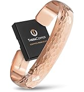 TheraCopper Copper Bracelet for Men &amp; Women — 100% Pure Copper Bracelets — Raw, Solid &amp; Uncoated ...