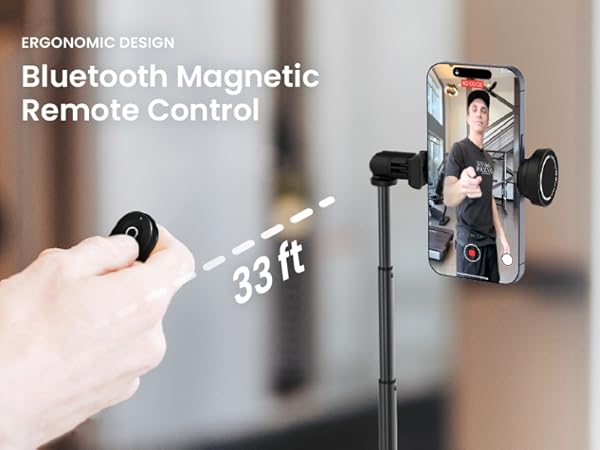 KraftGeek portable phone tripod with remote