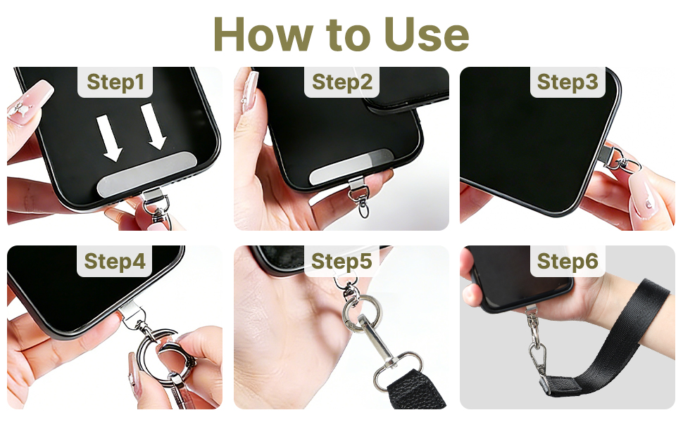 How to Use Phone Strtap