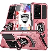 DpS for TCL K32 5G/TCL K33 5G Case with Kickstand, for TCL K32 5G/TCL K33 5G with Screen Protecto...