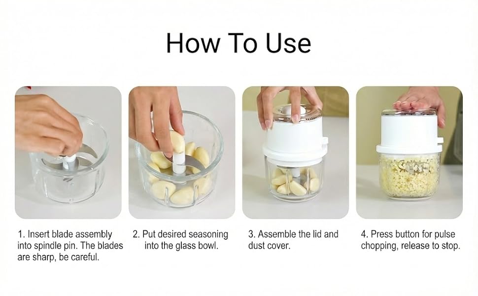 Electric Garlic Chopper A+6