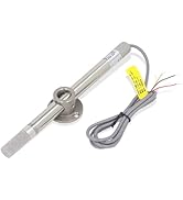 Temperature Humidity Sensor, 4-20mA Output Temperature Humidity Transmitter Probe for Detection