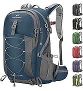 Maelstrom Hiking Backpack,Camping Backpack,40L Waterproof Hiking Daypack with Rain Cover,Lightwei...