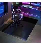 SALLOUS Chair Mat for Carpet, 48" x 36" Office Chair Mat for Carpeted Floors, Heavy Duty Vinyl Fl...