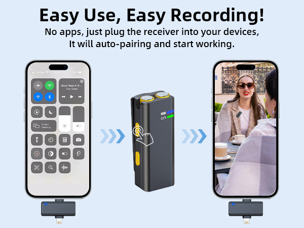 phone microphone, easy to use, easy recording