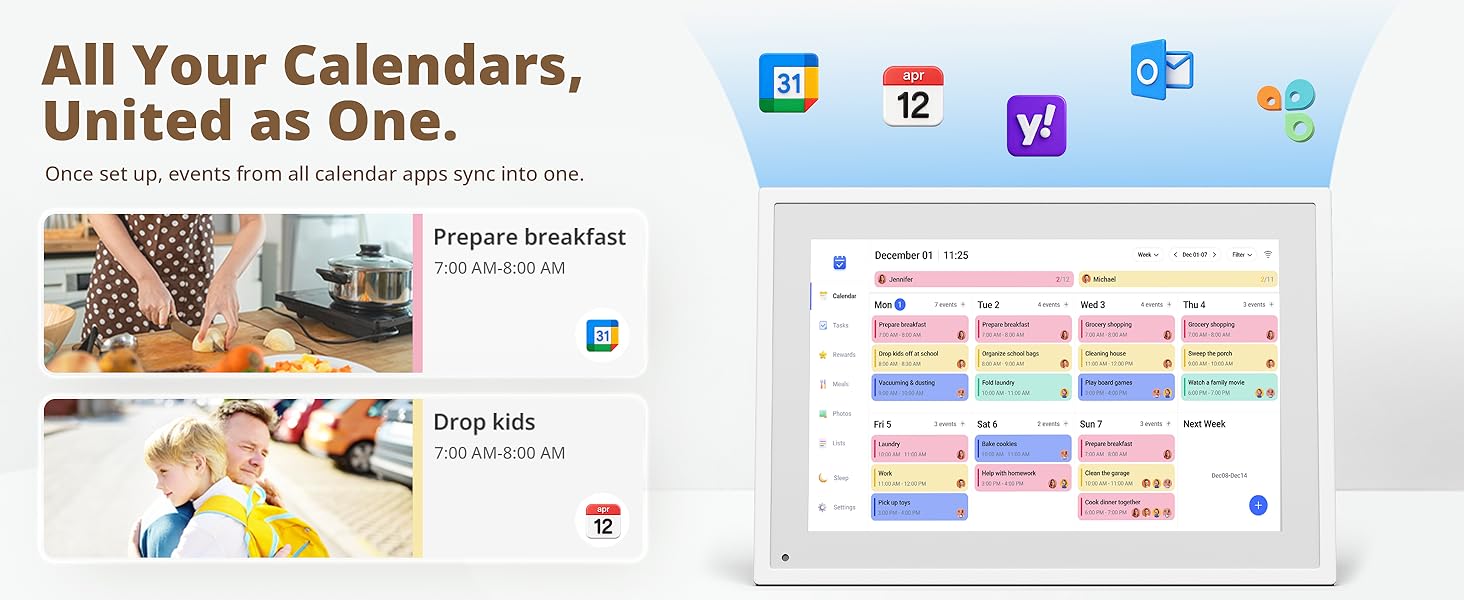 digital calendar