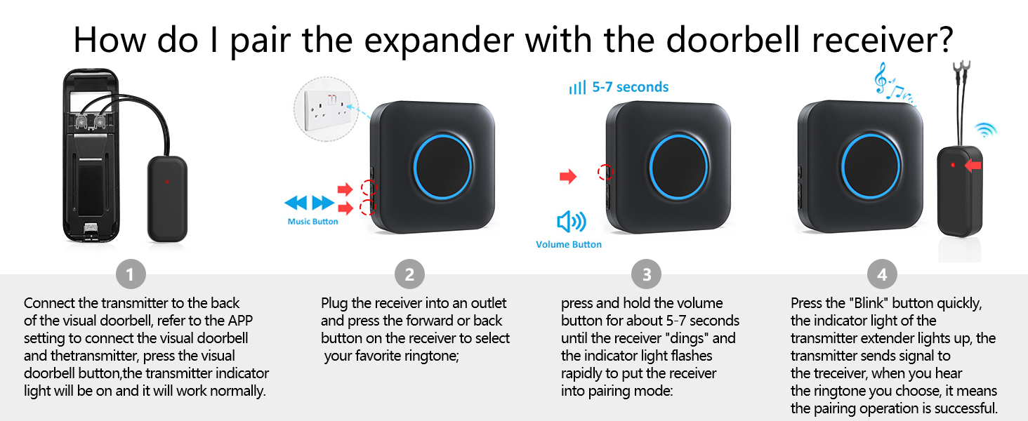 Blink doorbell chime