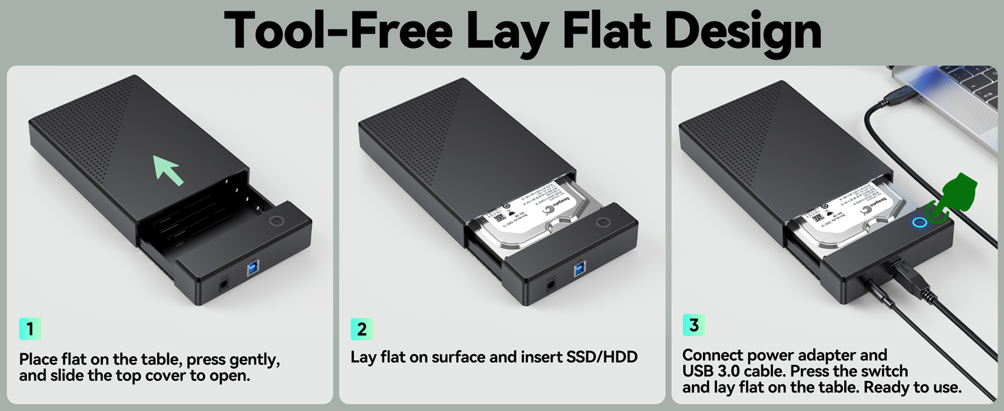 3.5 sata hard drive enclosure