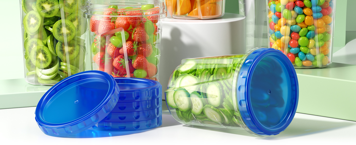 plastic soup containers with lids