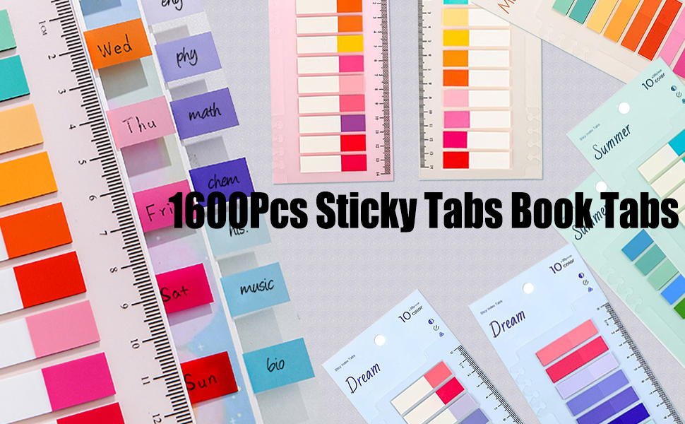 book tabs sticky tabs