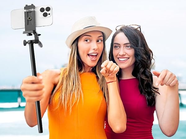 2-in-1 camera tripod stand &amp;amp; selfie stick