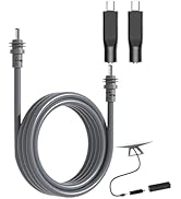 YIGORN Starlink Mini Cable 2M/6.5FT + USB-C Adapter (2PCS), 2 in 1 Power Supply Selection for Con...