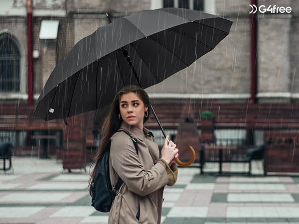large umbrella for rain