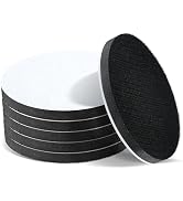 AegisTorq 6pcs 5 inch Soft Foam Polishing Discs &amp; Hook &amp; Loop Sponge Cushion Pads, Soft Density I...
