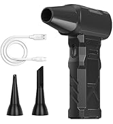 PinaiIon Electric Compressed Air Duster, Rechargeable Portable Air Duster for PC Computer, Cordle...