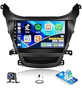 2+64G Android Car Stereo for Hyundai Elantra 2014 2015 2016 with Apple Carplay Android Auto Mirro...