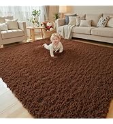 8x10 Area Rugs for Living Room Bedroom, Large Area Rug Shaggy Carpet Soft Plush Furry Bedside Rug...