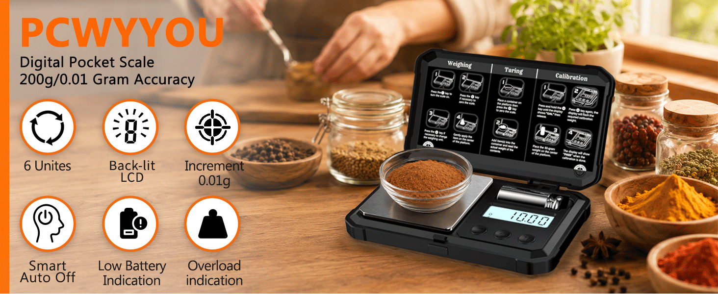Powder scale scales digital weight grams