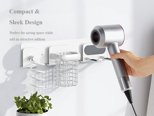 blow dryer holder