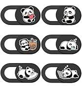 PRESSINART Panda Camera Cover Webcam Cover Slide Cute Animal Design Privacy Guard Webcam Protecto...