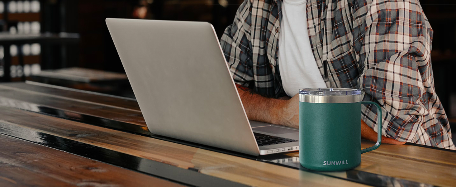 coffee tumbler with handle for home &amp;amp;amp;amp;amp; office