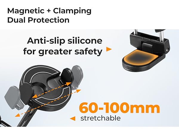 magnetic neck mount for phones