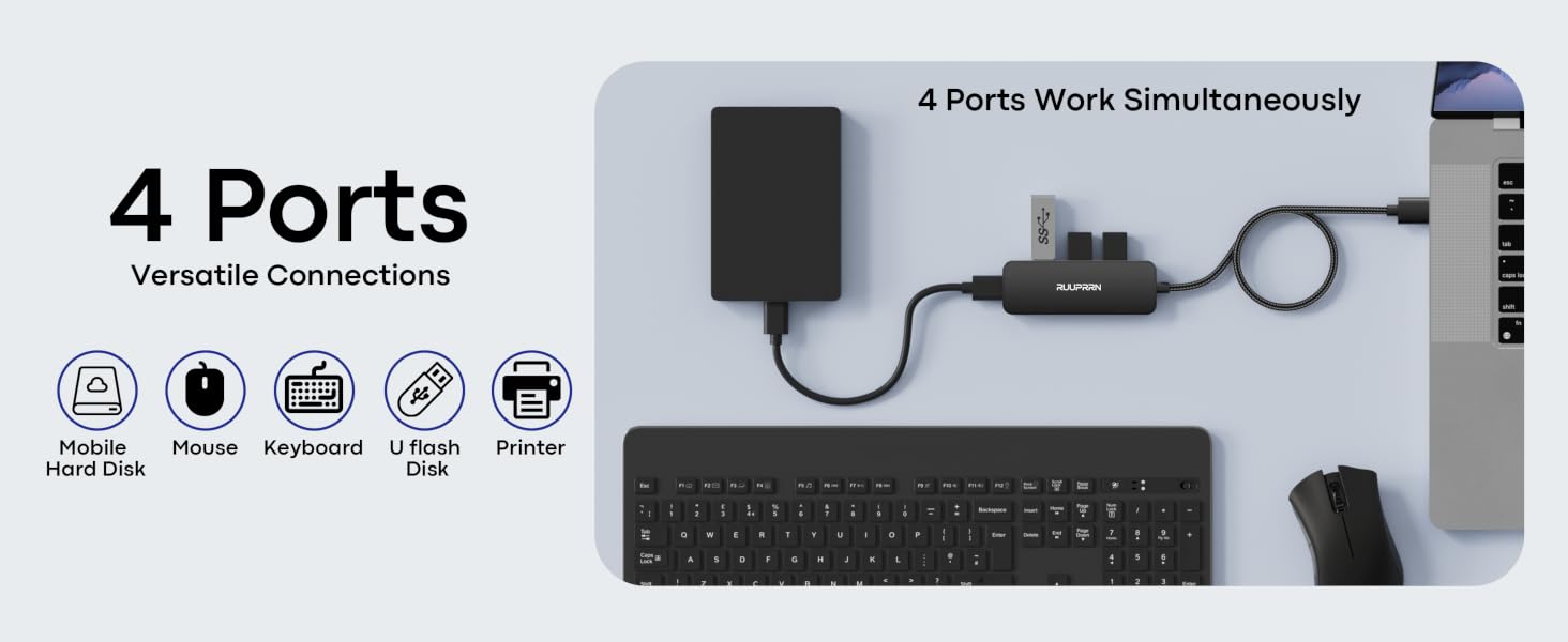 multiple usb 3.0 hub