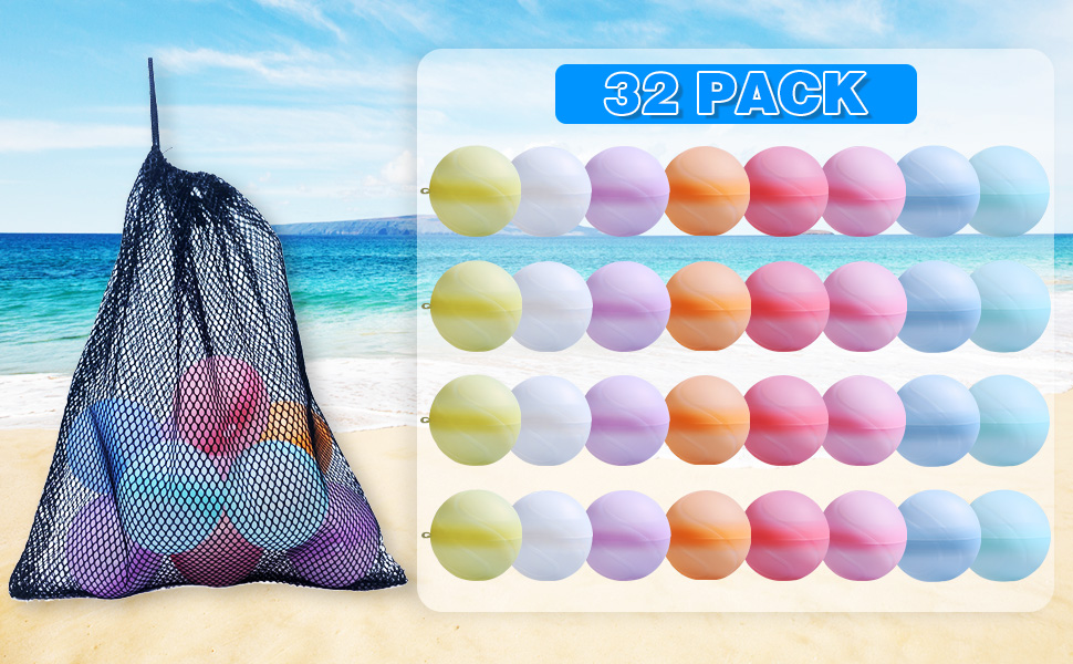 32 pack water balloons