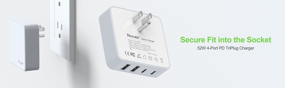 Nekmit 52W Charger