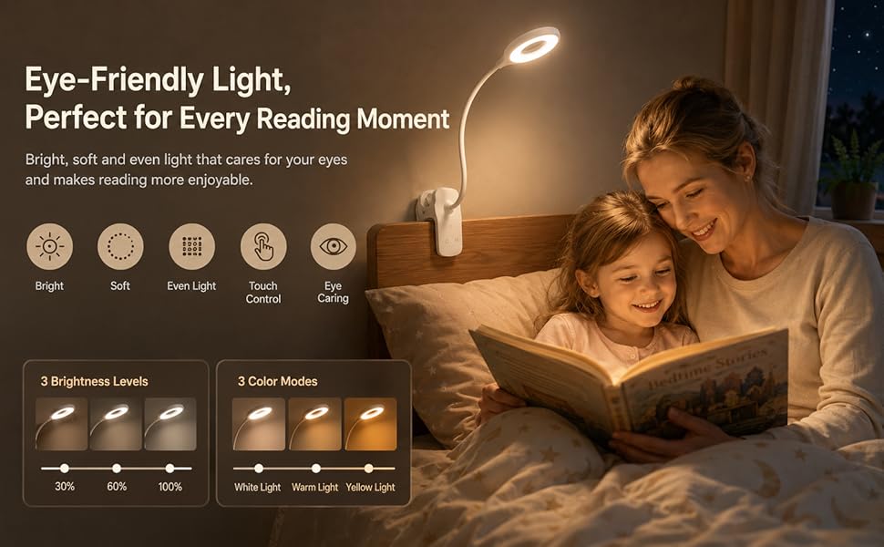 reading light for bed