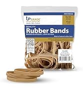 Upgrade Office Supply UPG25764 Rubber Bands, Size 64 (3-1/2 x 1/4), 80 Bands, 1/4 lb, USA