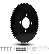 60 Teeth #35 Chain Rear Sprocket Parts - 51mm Bore Compatible with Predator 79cc 212cc 420cc Trik...