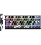 HITIME x XVX 60% Percent Keyboard with Strap, H61 Wired Aluminum Gaming Keyboard, Hot Swappable, ...