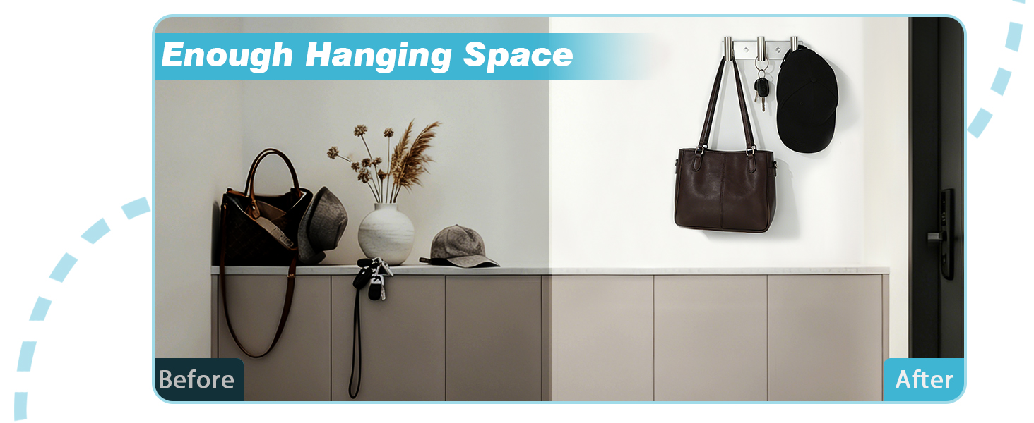 Alise Coat Hooks Hat and Coat Rack