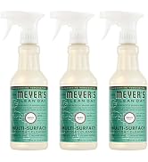 MRS. MEYER'S CLEAN DAY Multi-Surface Everyday Cleaner, Basil Scent, 16 Fl Oz Bottle - 3 Pack