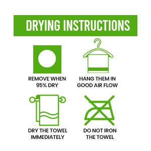 Drying Instructions