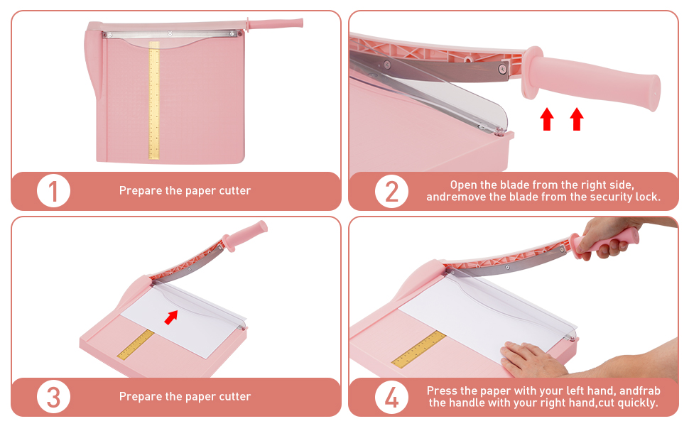paper cutter 862 Pink