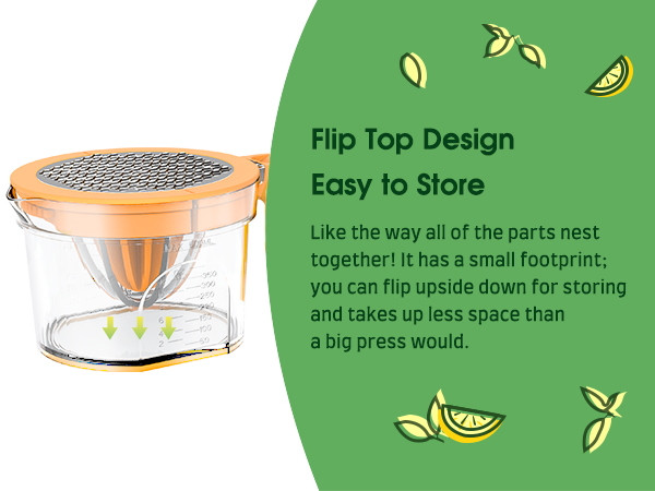 Citrus Juicer 4-in-1 Manual Juicer