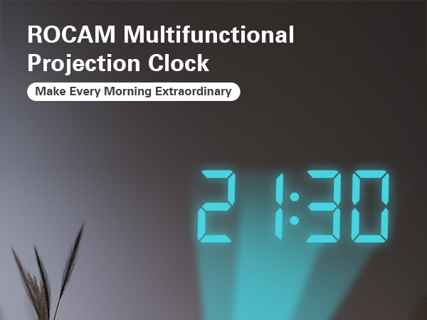 projection clock