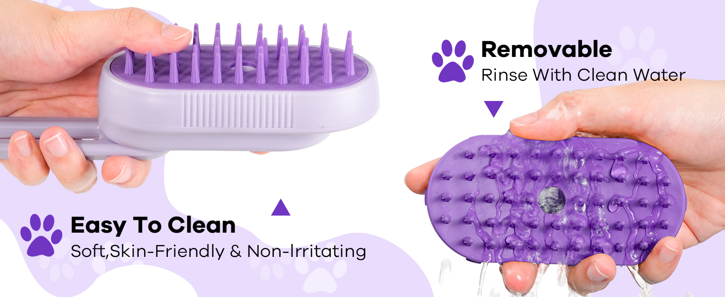 cat steam brush