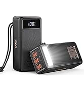 Power Bank 56000mah 100w Fast Charging USB C Portable Laptop Charger with Emergency LED Flashligh...